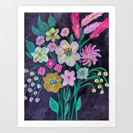 Flowers II Art Print