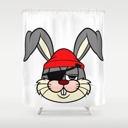 bunny Shower Curtain