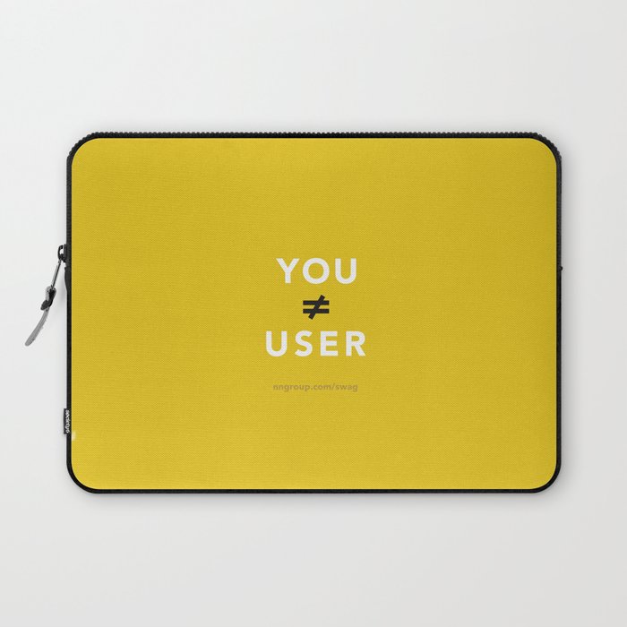 You Are Not Your User Laptop Sleeve