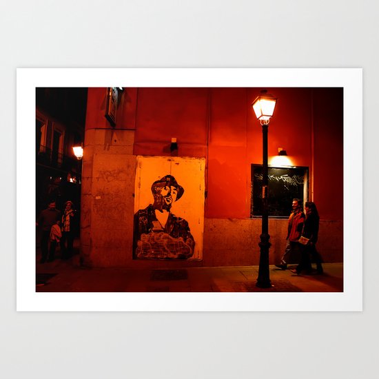 "hip hop 'round da corner" Art Print