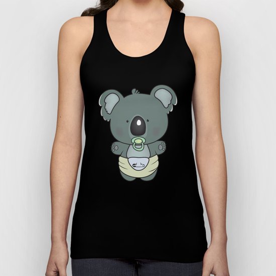 Baby koala Unisex Tank Top