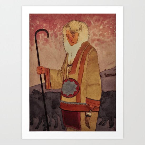 Wolf in Sheep's Clothing Art Print