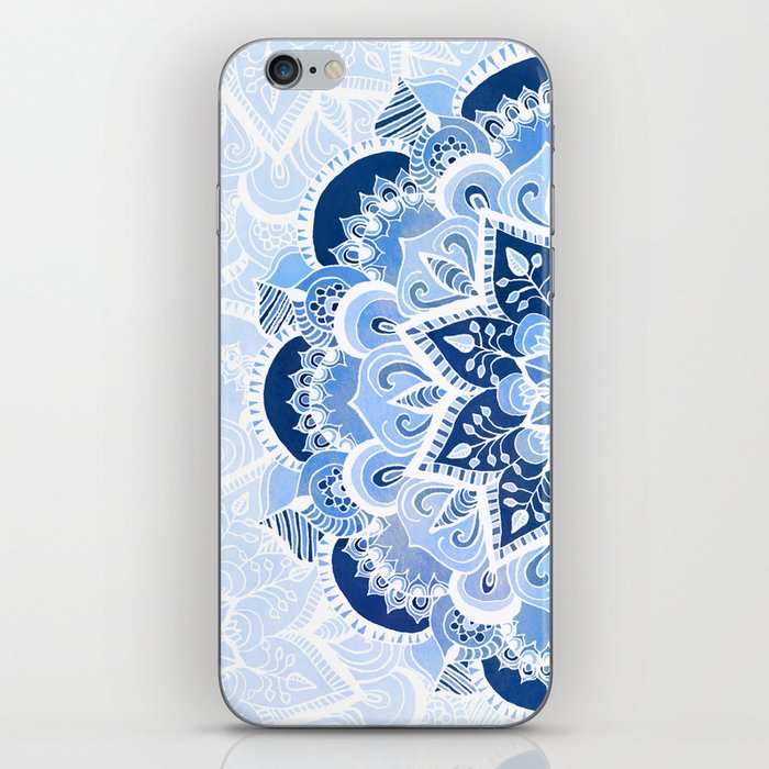 Lacy Blues iPhone Skin