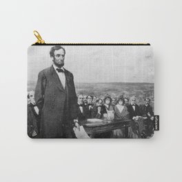 Abraham Lincoln Gettysburg Address Carry-All Pouch