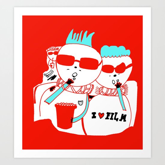 Spectators Art Print
