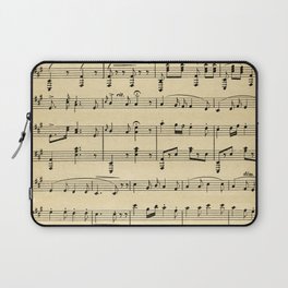 Antique Sheet Music Laptop Sleeve