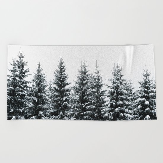 The White Bunch Beach Towel