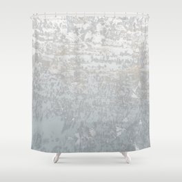 Ice Crystals Shower Curtain