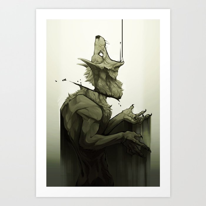 Fragments Art Print