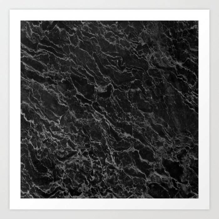 black marble texture material surface art print by photoshop