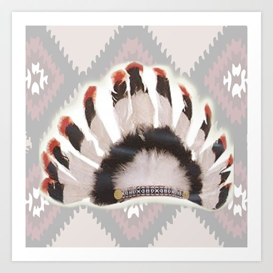 Headdress Art Print