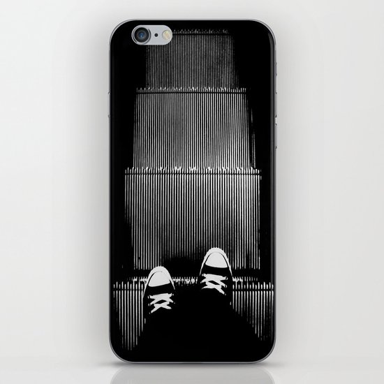 Up The Down Escalator iPhone & iPod Skin