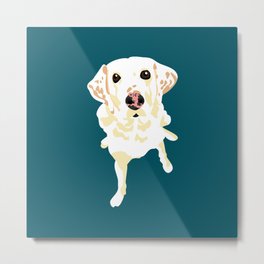 Pancake Metal Print | Drawing, Illustration, Foxhound, Dog, Digital, Hound, Adorabledog, Vector 