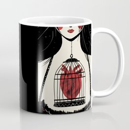 Heart in a cage Coffee Mug