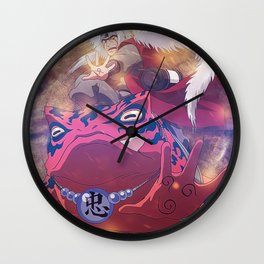 Jiraiya v.2 Wall Clock | Saitama, Kaneki, Design, Figurative, Allmight, Graphite, Uchiha, Graphic Design, Manga, Painting 