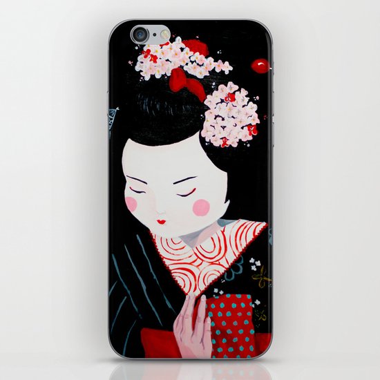 Geisha iPhone & iPod Skin