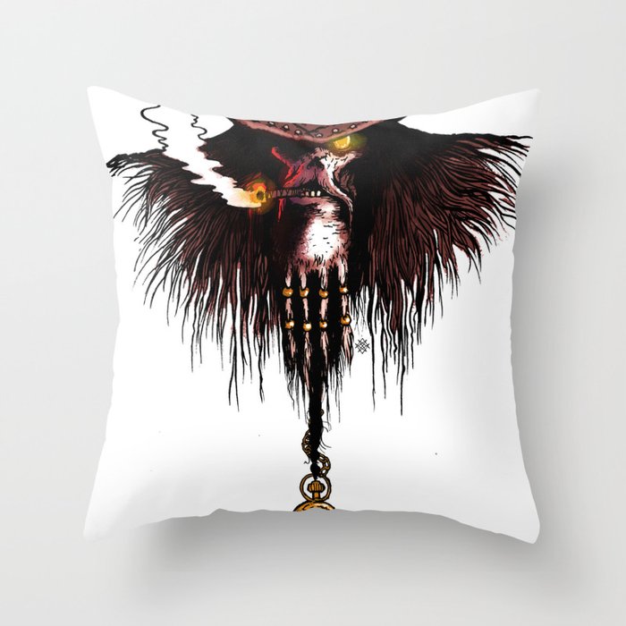 Charon, boatman of the dead Throw Pillow