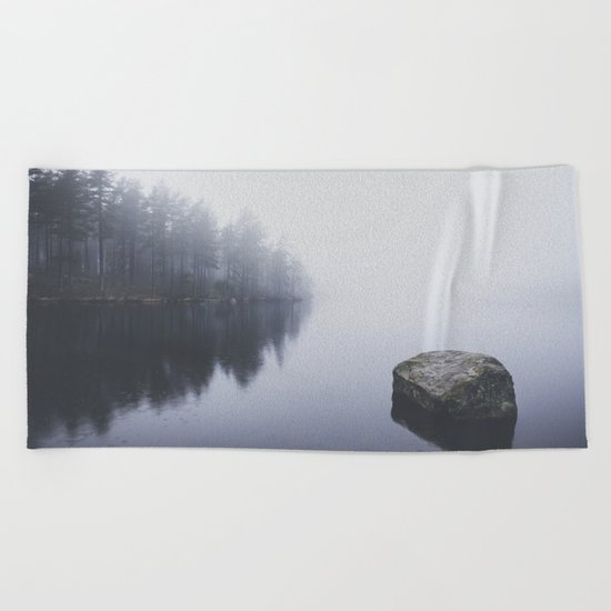 Morning blues Beach Towel