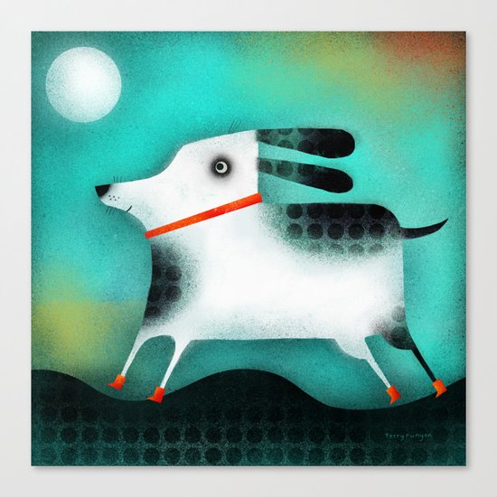 CHASING THE MOON Canvas Print
