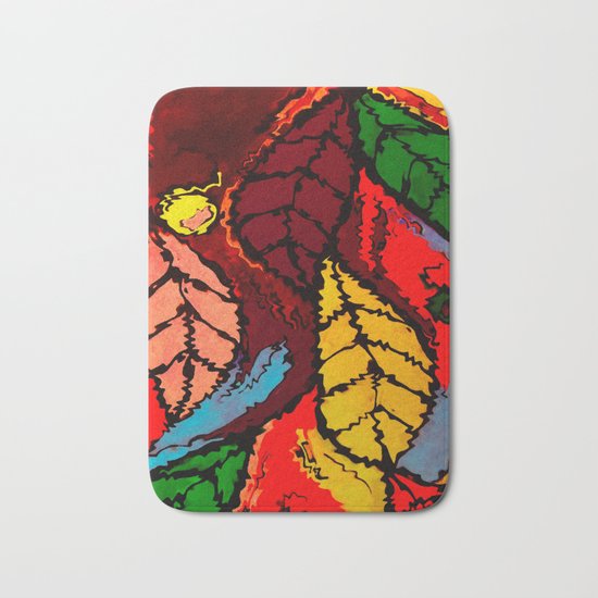 Nature's Explosion Bath Mat