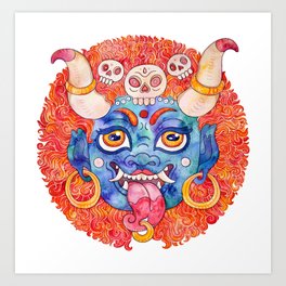 Tibetan spirit Art Print