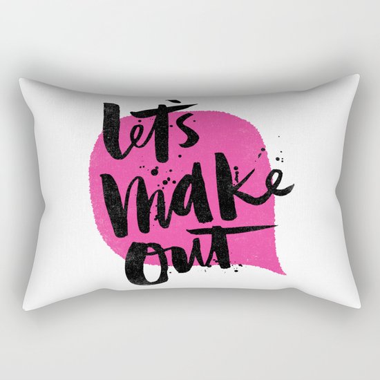 Let's make out Rectangular Pillow