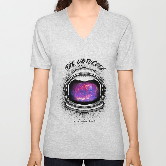 The universe mind V Neck T Shirt