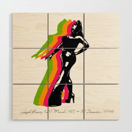 leigh bowery Wood Wall Art