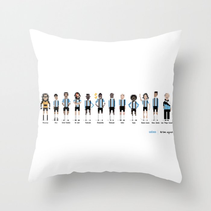 Grêmio - All-time squad Throw Pillow