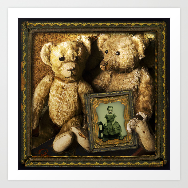 old teddy bears