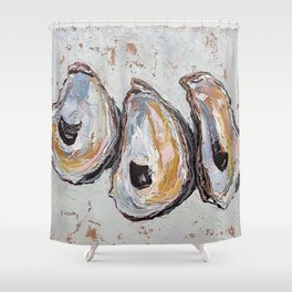 Oyster shells Shower Curtain
