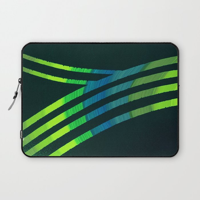 Color Grass Green Laptop Sleeve