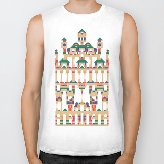 Block Façade Biker Tank