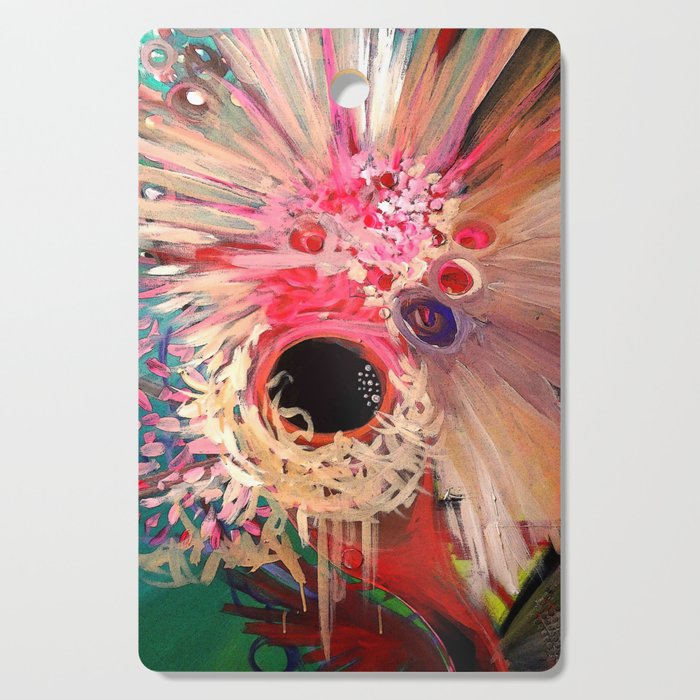 Blossom Cutting Board | Painting, Digital, Abstract, Nature
