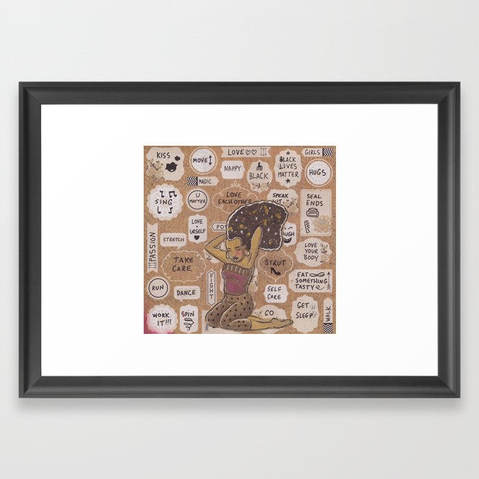 Self Care Is Love Framed Art Print By Browngrrlstwirl Society6 - How Long To Get Something Framed Self Care Is Love Framed Art Print By Browngrrlstwirl Society6 - How Long To Get Something Framed