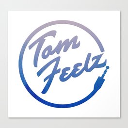 Tom Feelz Blue Canvas Print