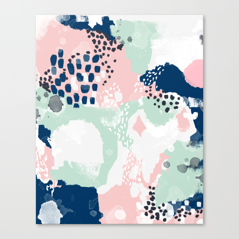 Kimmie Abstract Painting Modern Hipster Trendy Urban City