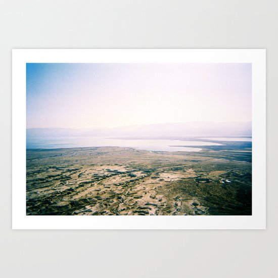 Masada Overlook Art Print