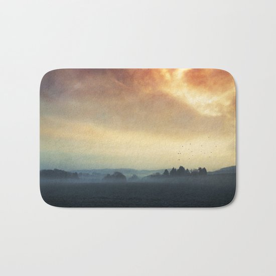 Layers of Silence Bath Mat