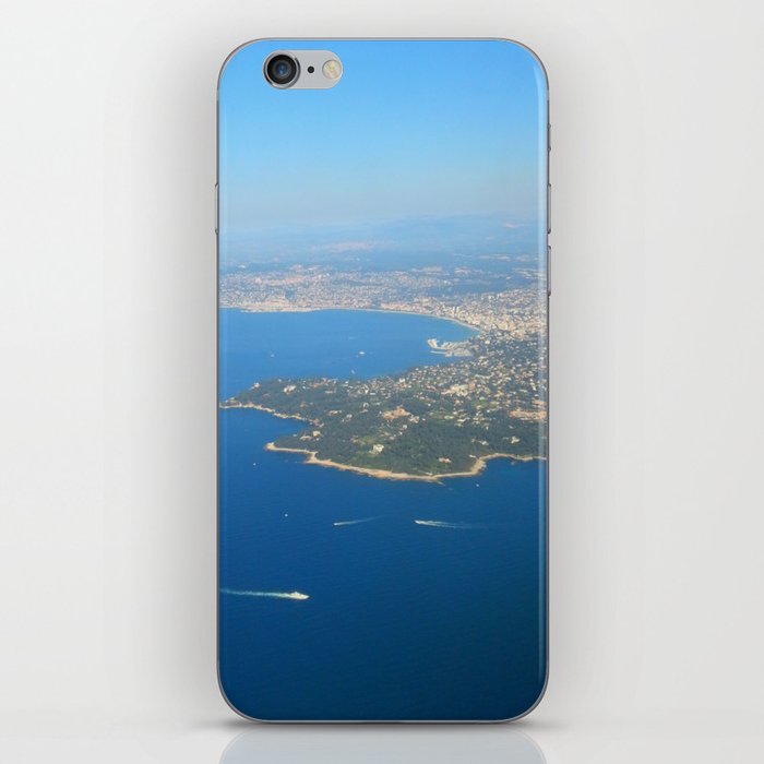 COTE D'AZUR FROM AIR iPhone Skin