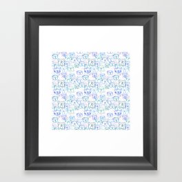 English Bulldog Framed Art Print