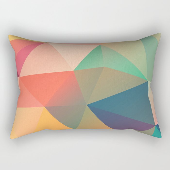 Geometric XIV Rectangular Pillow