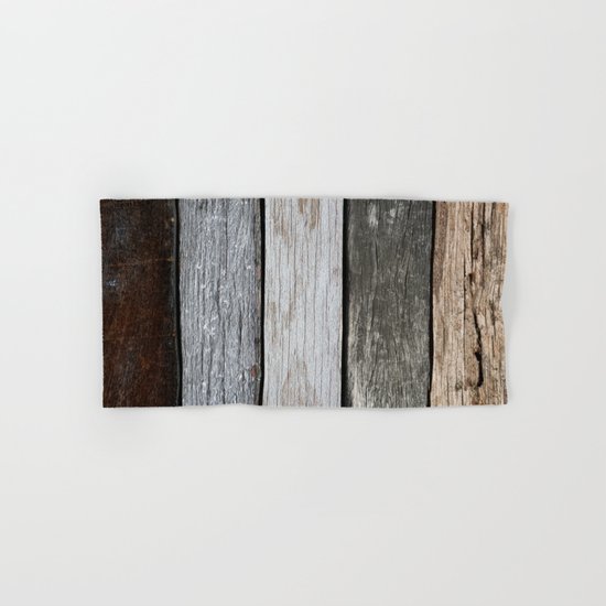 Wood Texture Hand & Bath Towel