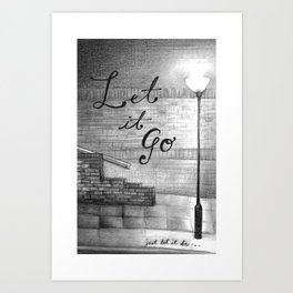 Let it Go Art Print