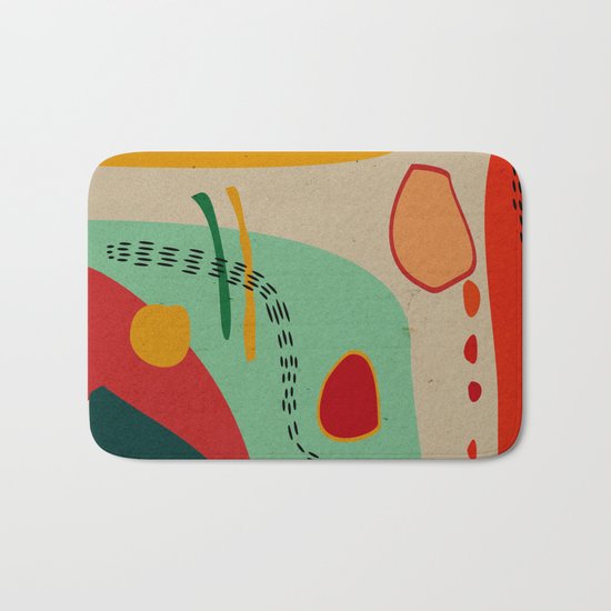 cores Bath Mat