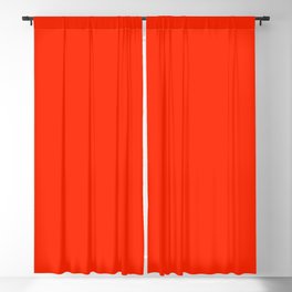 Brisk Red Blackout Curtain