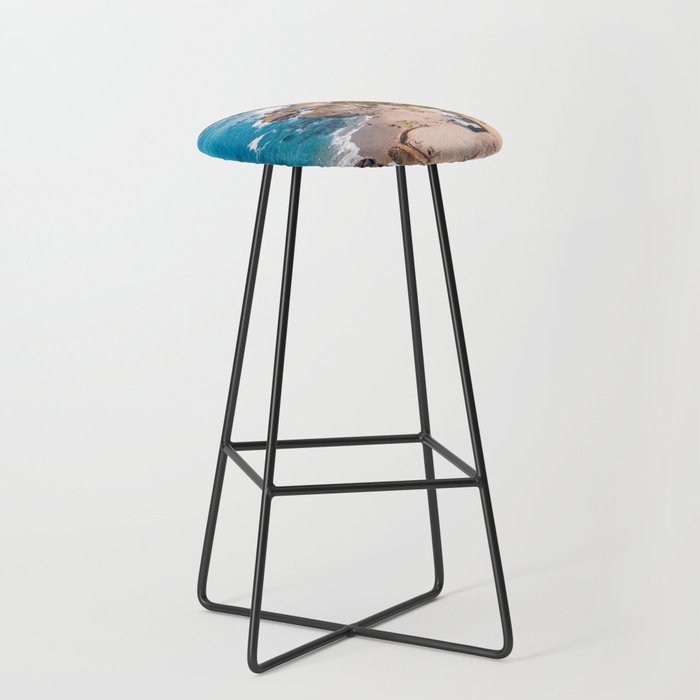 Laguna Beach Coastline Bar Stool