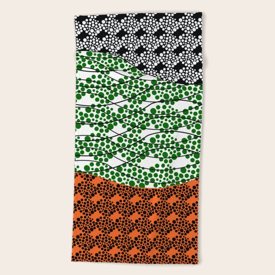 Line 2 Beach Towel