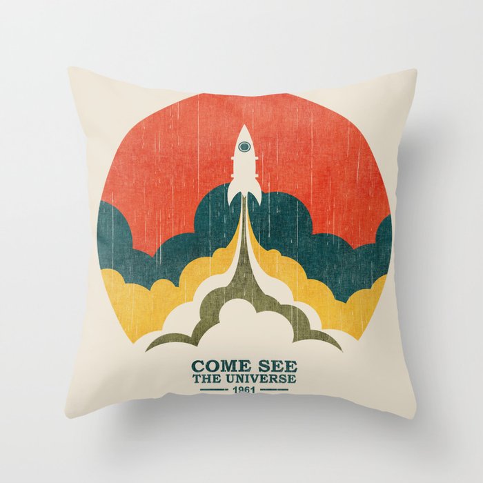 Come See The Universe Throw Pillow