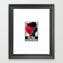 Afro Samurai Framed Art Print